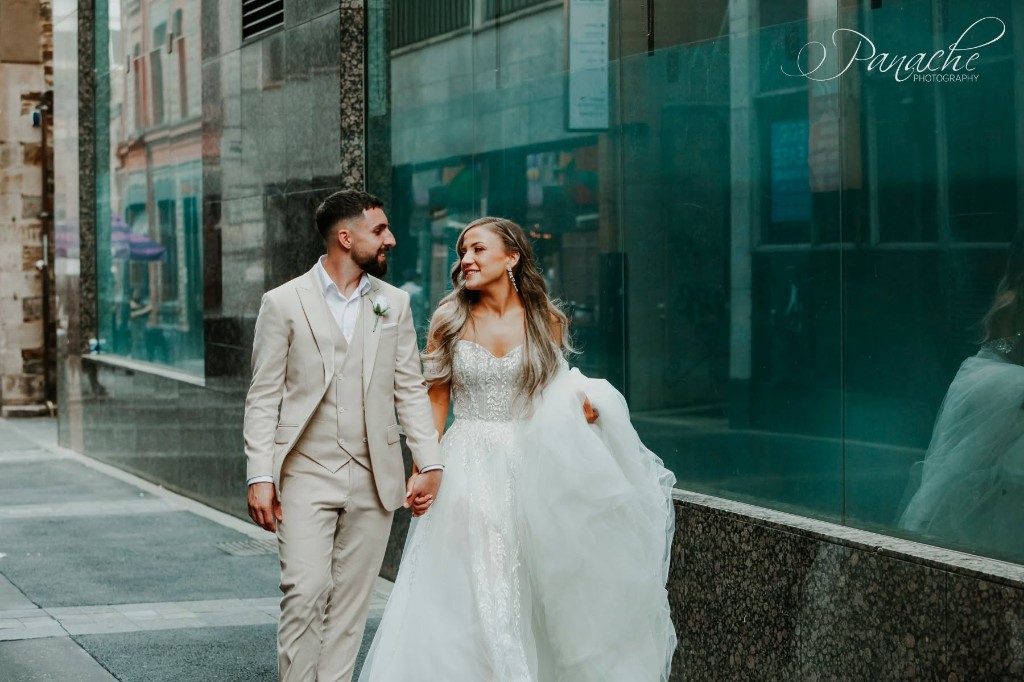 Wedding tailoring at Joseph Uzumcu Adelaide